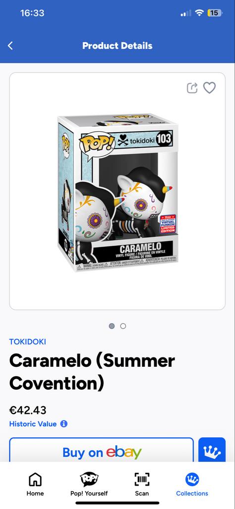 Caramelo Limited Edition Funko Pop, Ophalen, Gebruikt