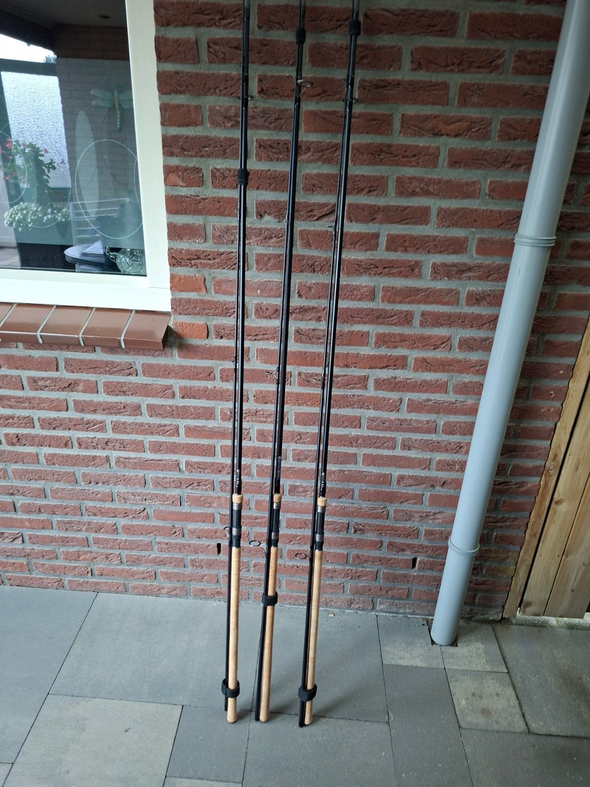 3 Nog Zo Goed als Nieuwe 12ft Fox Warrior S Karperhengels, Watersport en Boten, Hengelsport | Karpervissen, Ophalen, Zo goed als nieuw