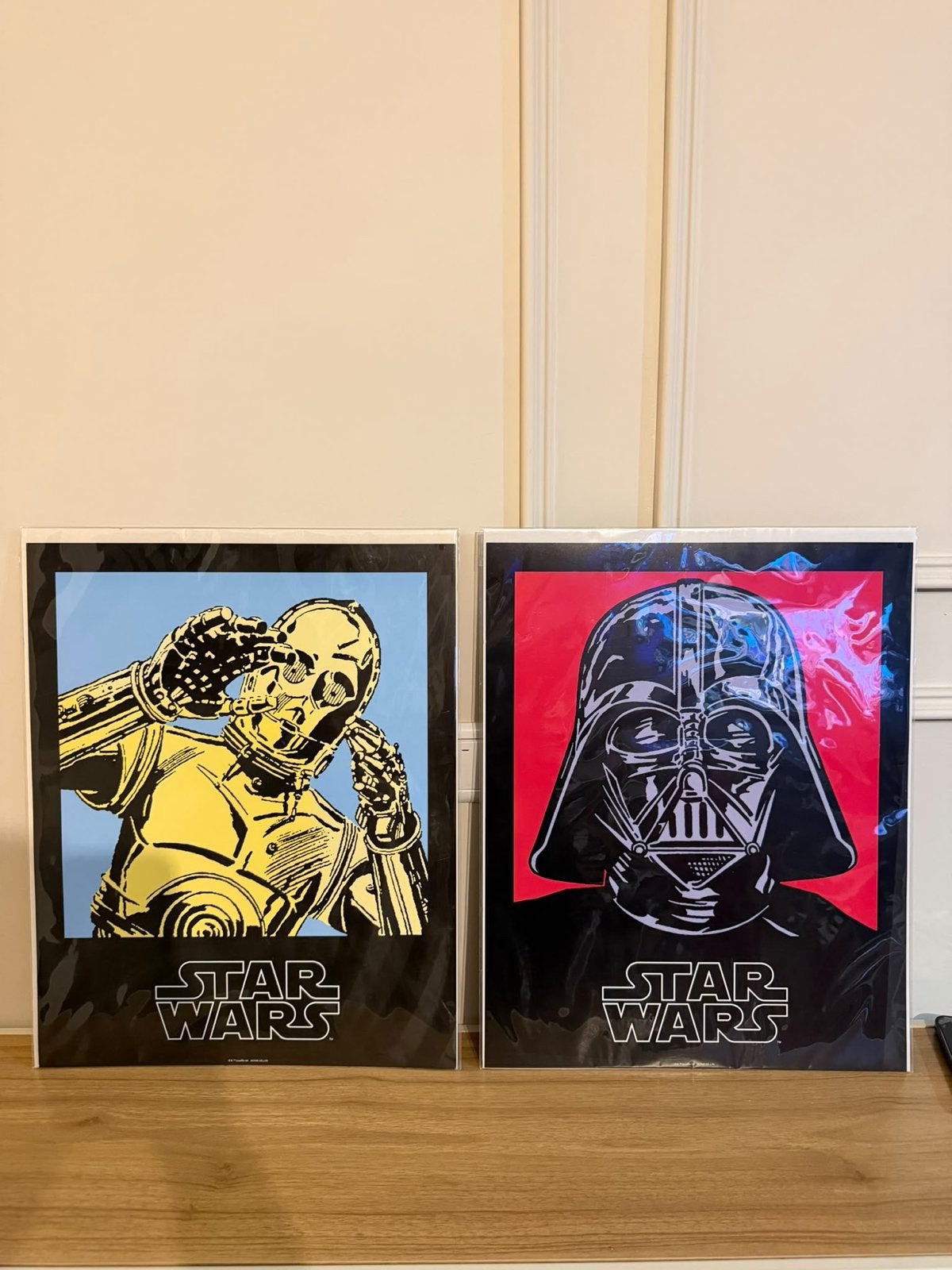 Star Wars Posters: Darth Vader & C-3PO (Set van 2), Ophalen of Verzenden, Zo goed als nieuw, Boek of Poster