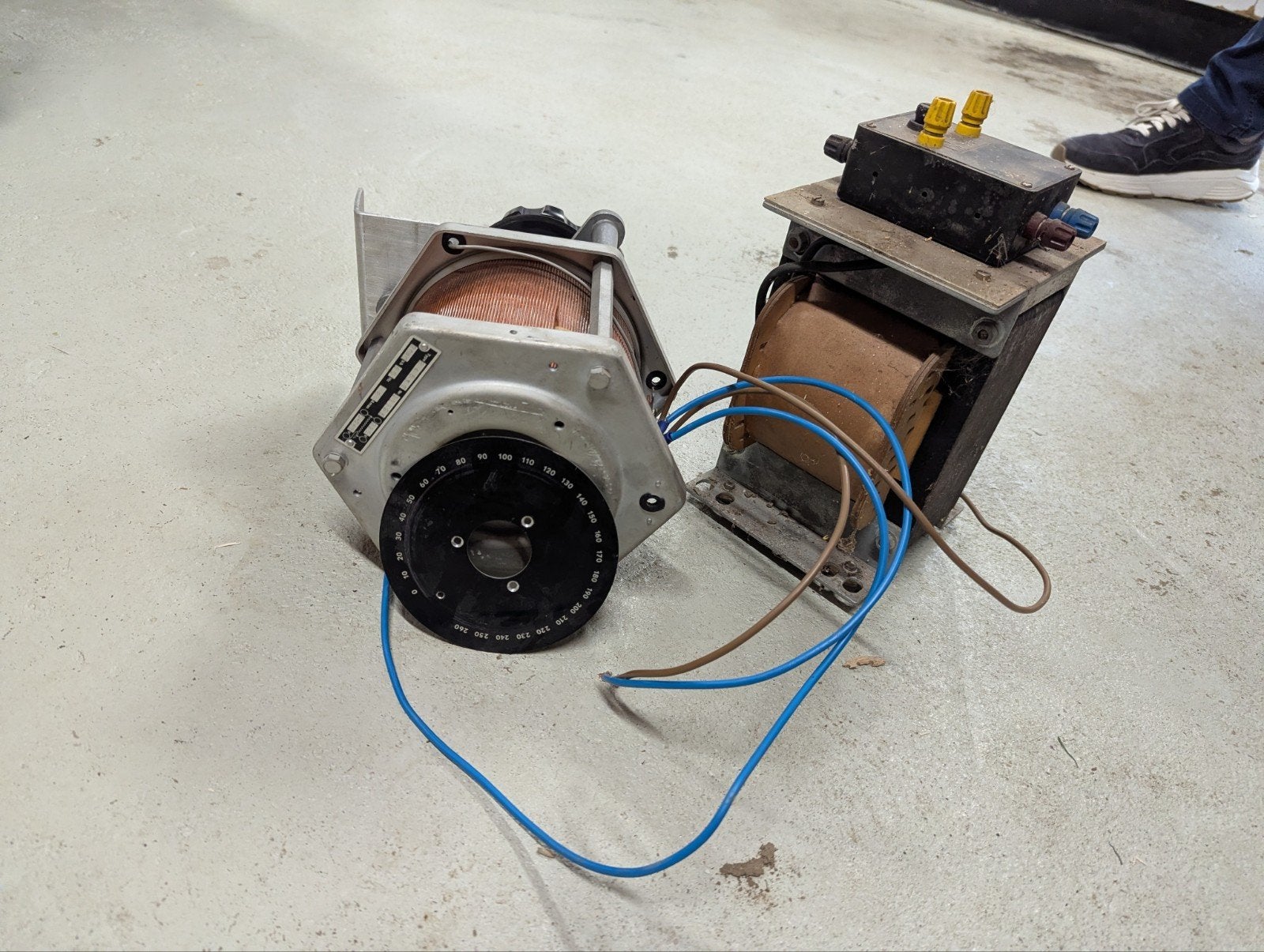 Scheidingstransformator 240V 16 ampère en Variac, Ophalen, Gebruikt