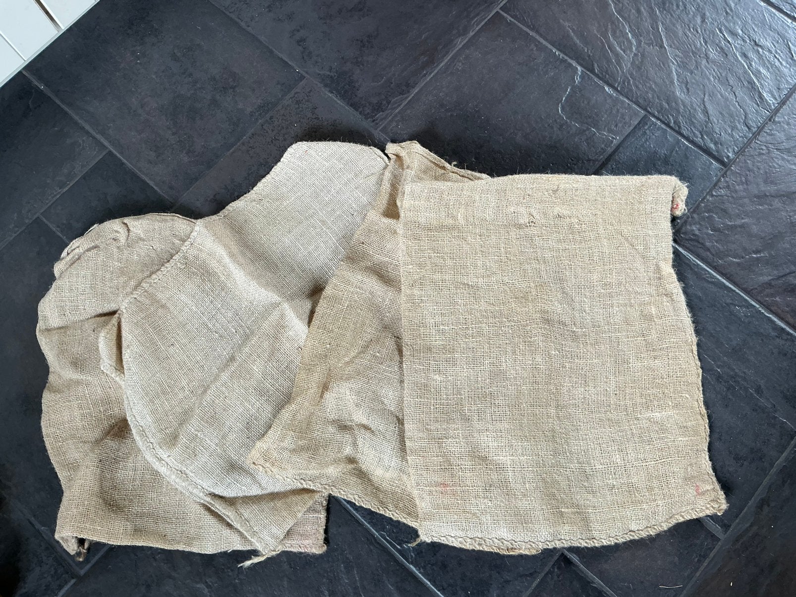 Set van 4 kleinere jute zakken, Ophalen of Verzenden, Nieuw