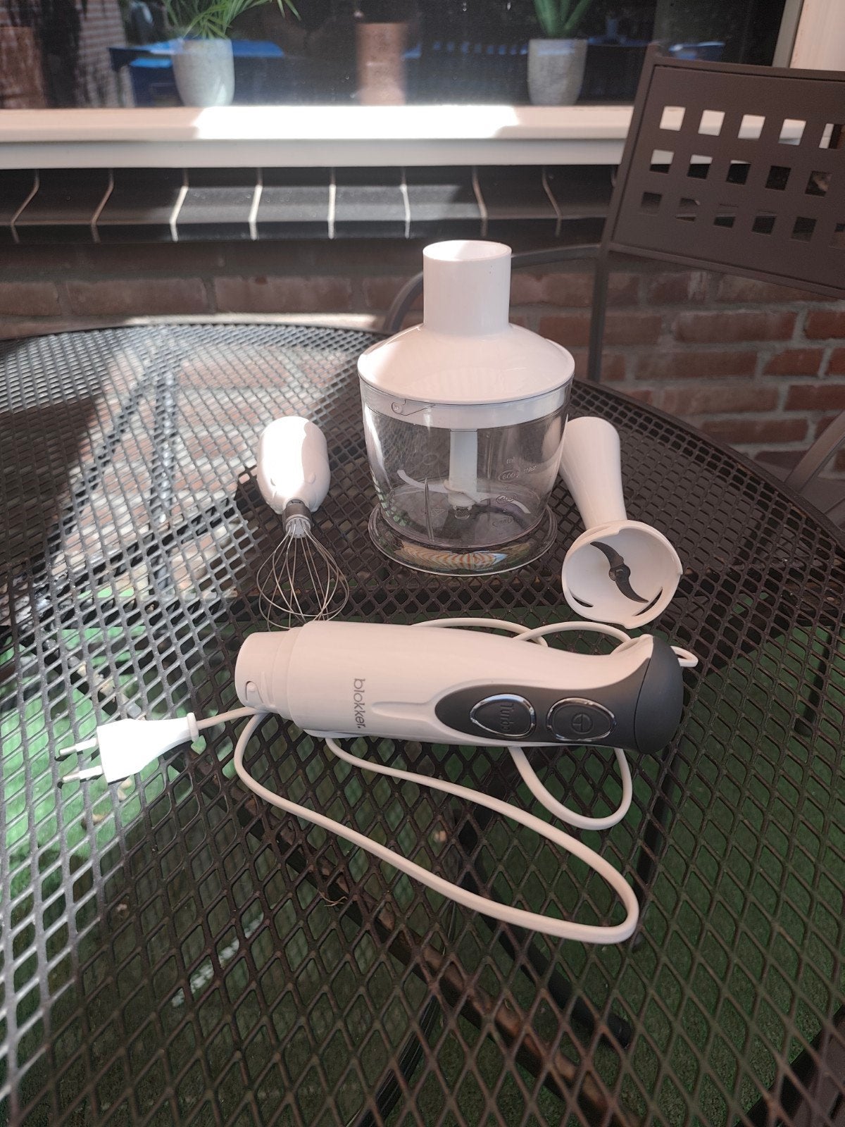 Multifunctionele staafmixer set, Ophalen, Zo goed als nieuw