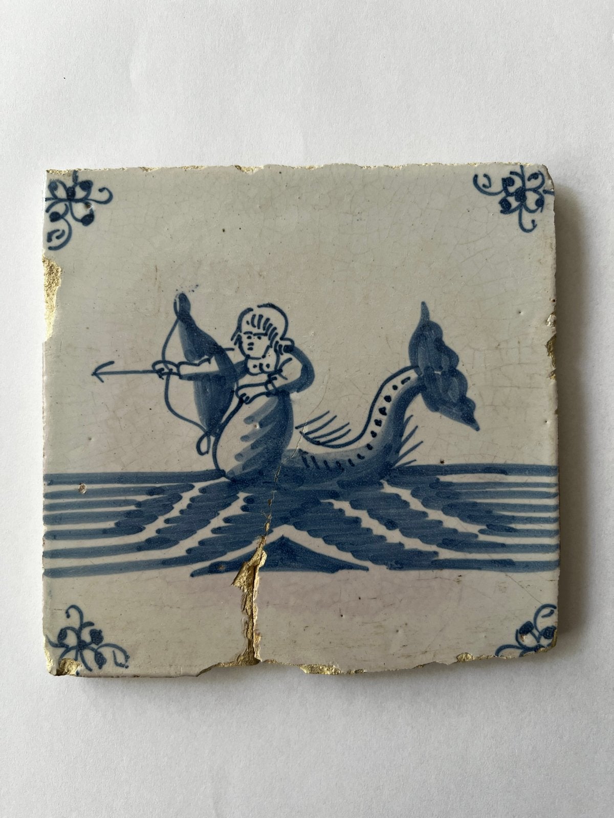 Antieke Hollandse Delfts in Blauwe Tegels (15 stuks), Antiek en Kunst, Antiek | Wandborden en Tegels, Ophalen
