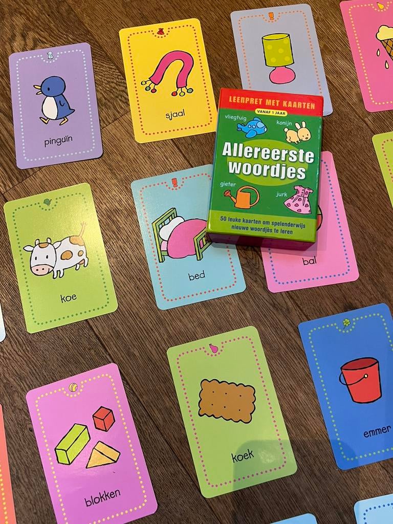 Allereerste woordjes leerpret - Kaarten, Ophalen of Verzenden