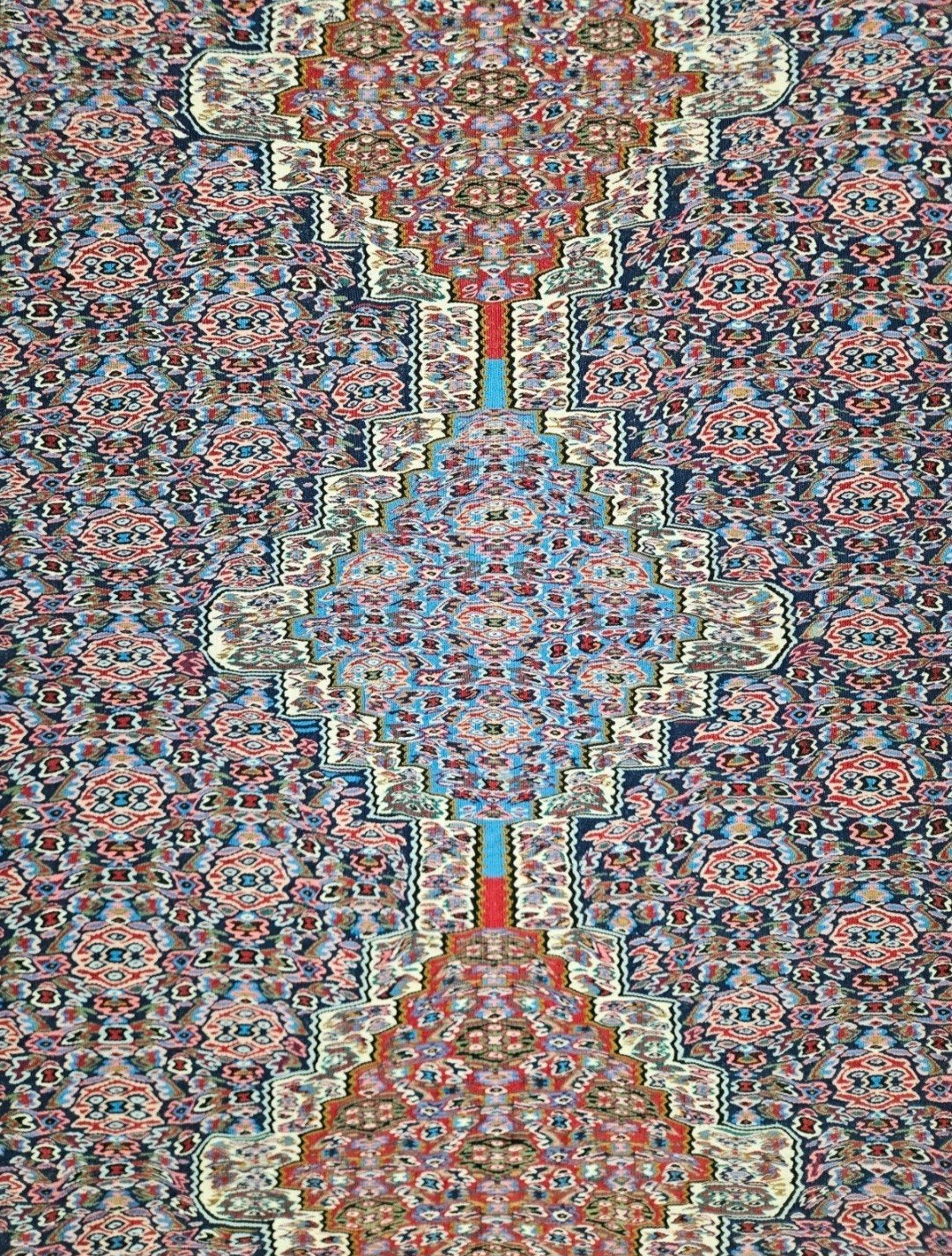 Vintage Perzisch wol Senneh Kelim tapijt abstract 158x252cm, 150 tot 200 cm, 200 cm of meer, Www.hypepopup.nl, Ophalen of Verzenden