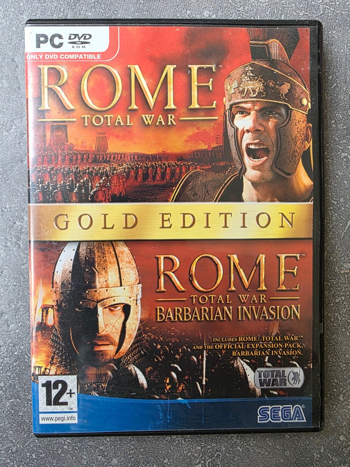 Pc game Rome Total War gold edition, 1 speler, Ophalen of Verzenden, Zo goed als nieuw, Strategie en Constructie