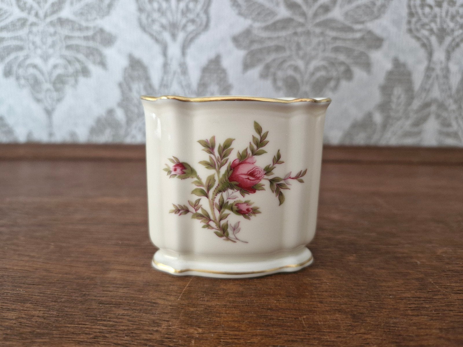 Rosenthal Molière Moosrose tandenstokerhouder (jaren 50), Ophalen of Verzenden, Porselein, Overige stijlen, Overige typen