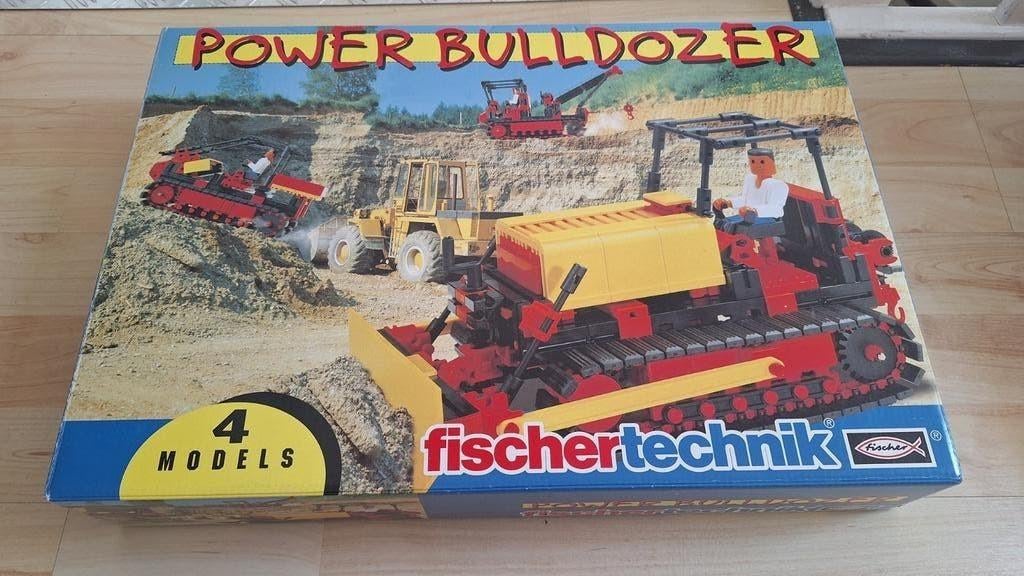 Fischertechnik Power Bulldozer 16552, Kinderen en Baby's, Speelgoed | Educatief en Creatief, Ophalen of Verzenden, Gebruikt, Bouwen
