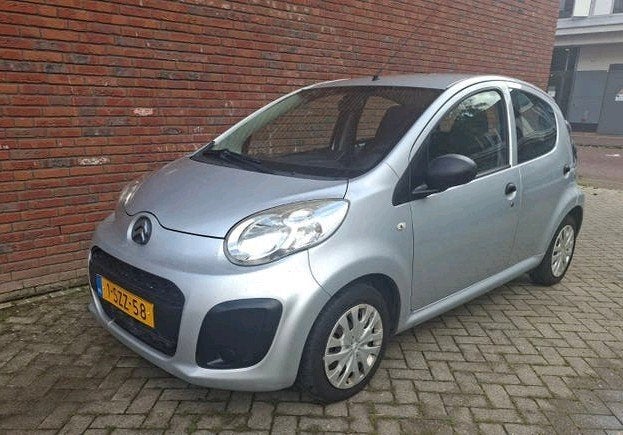 Citroën C1 5D 2014 Grijs Airco, Auto's, Voorwielaandrijving, 4 stoelen, C1, Origineel Nederlands