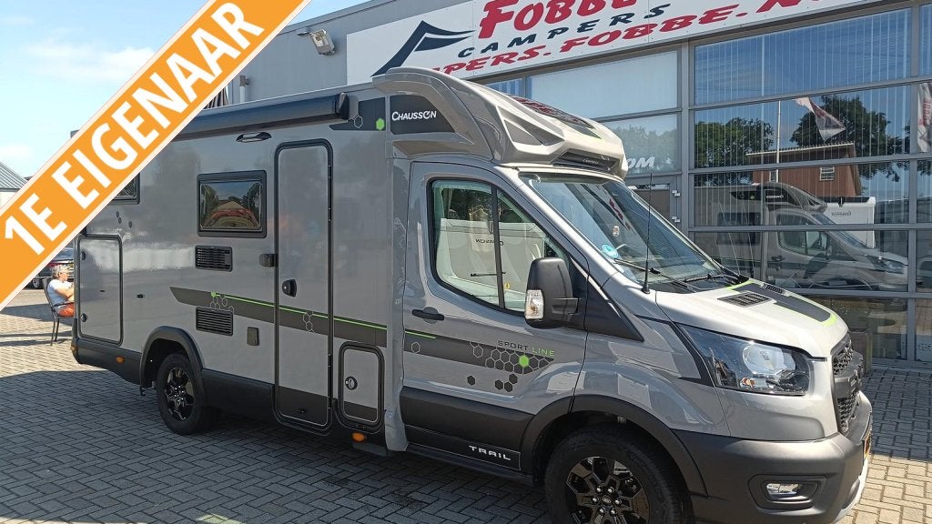 ZGAN Bomvol Chausson Sport Line S697 '25 2.0Tdci 165pk 11dkm, Caravans en Kamperen, Automaat, Ringverwarming, Ford, 6 tot 7 meter