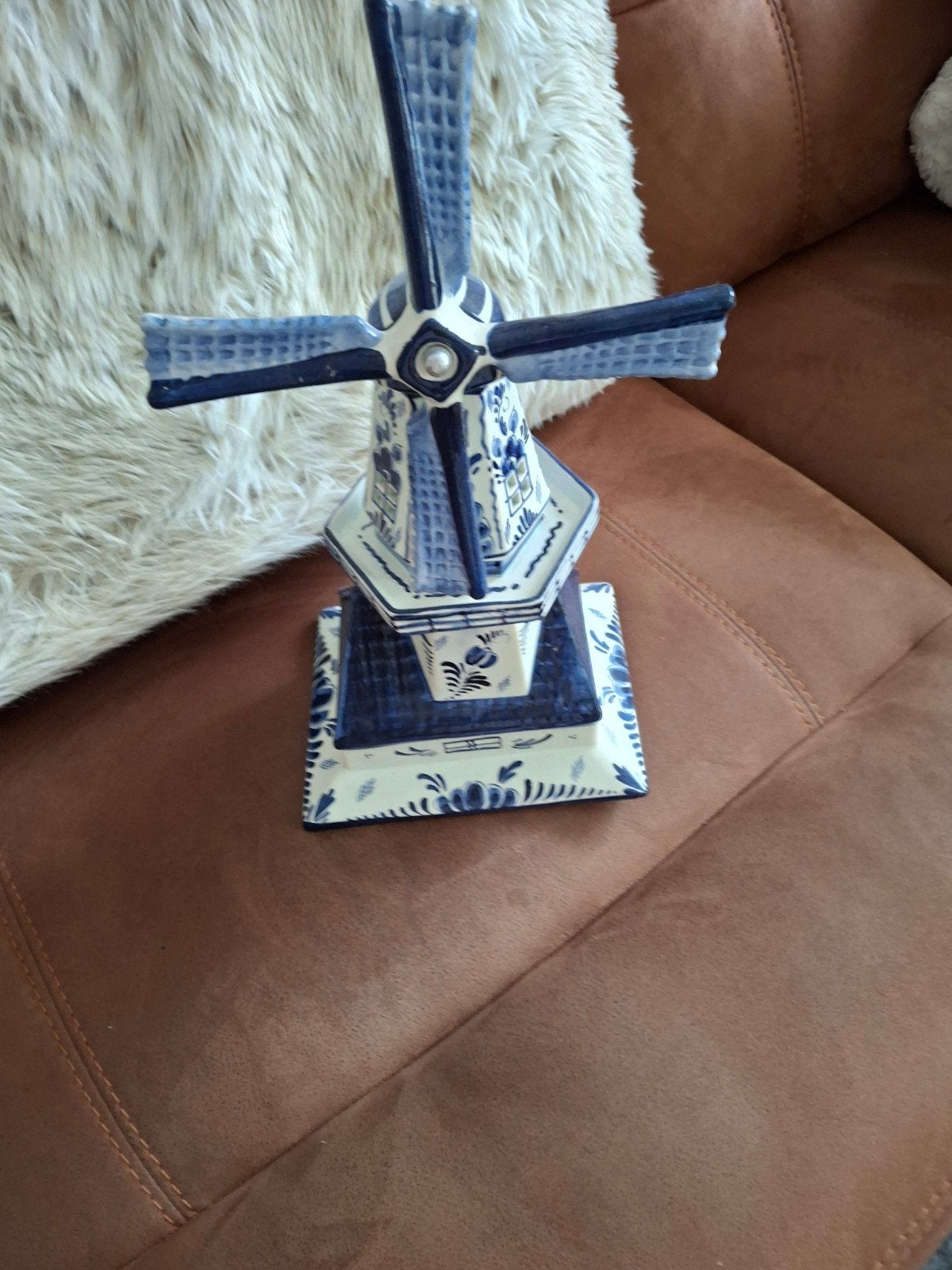Delfts Blauw Windmolen beeldje - kleine tjip, Ophalen