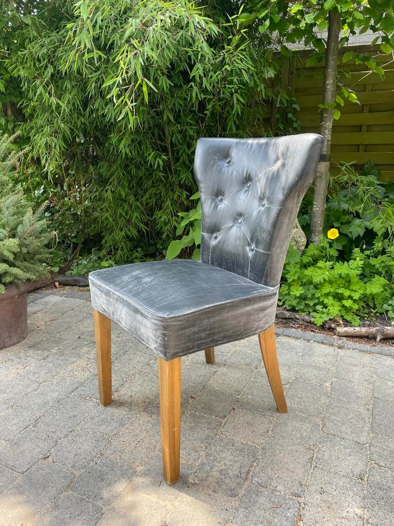 Riviera maison stoelen, Huis en Inrichting, Stoelen, Ophalen, Gebruikt, Leer, Landelijk