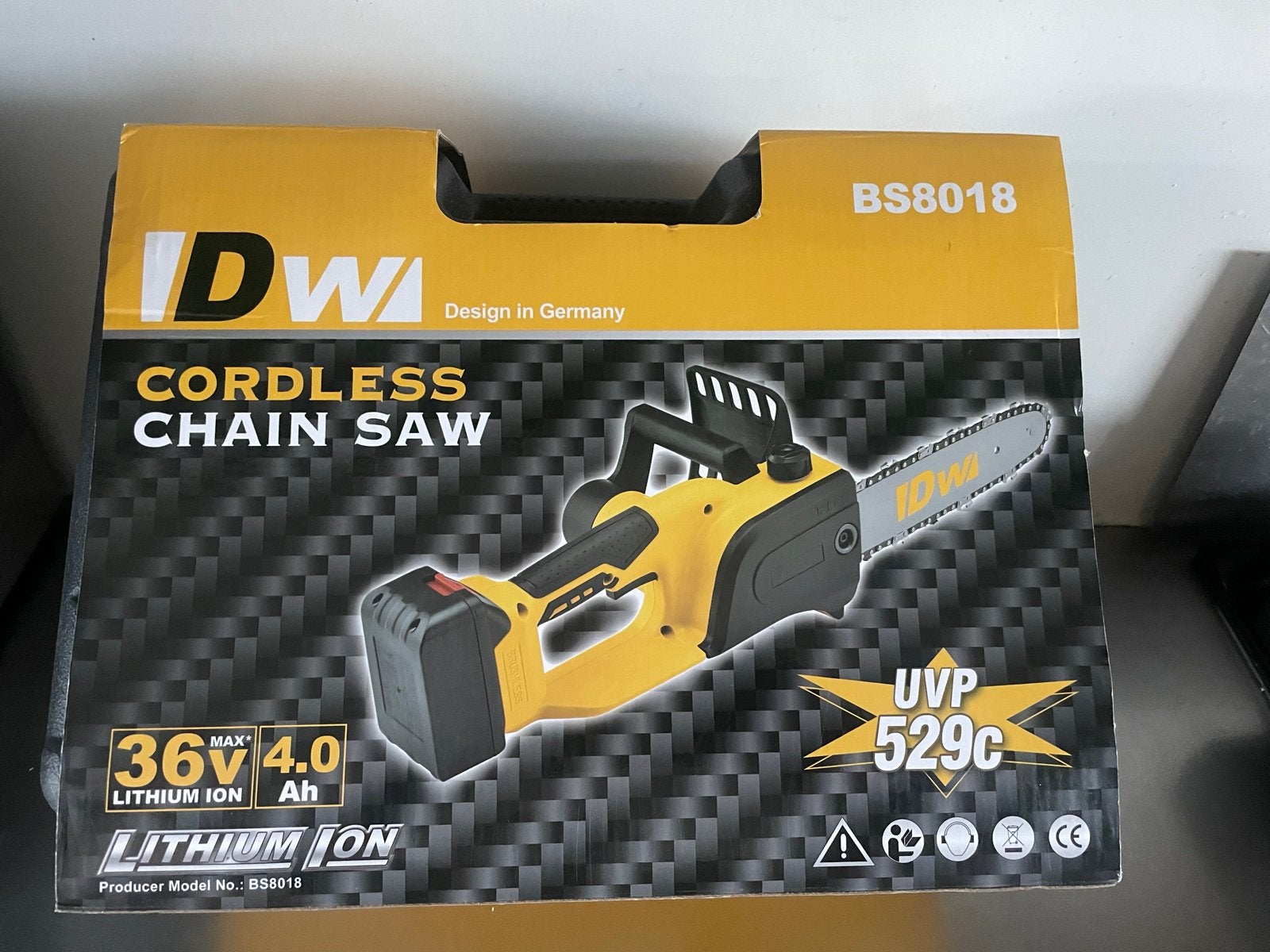 DWA BS8018 Accu Kettingzaag - Krachtig en Draadloos, 70 mm of meer, Kettingzaag, Nieuw, Ophalen of Verzenden