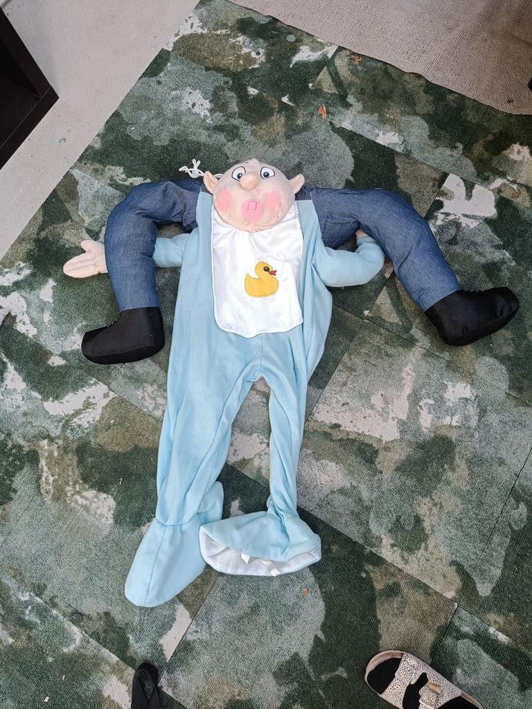 Papa to be verkleedpak - vrijgezellenfeest baby outfit, Ophalen of Verzenden