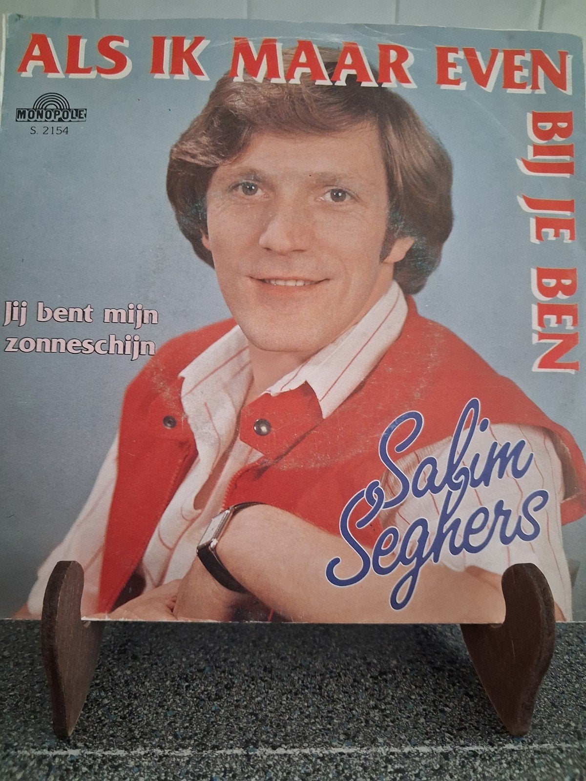 ZELDZAAM ! PIRATEN SINGLE SALIM SEGHERS i.z.g.st., Ophalen of Verzenden, Zo goed als nieuw, Overige formaten, Levenslied of Smartlap