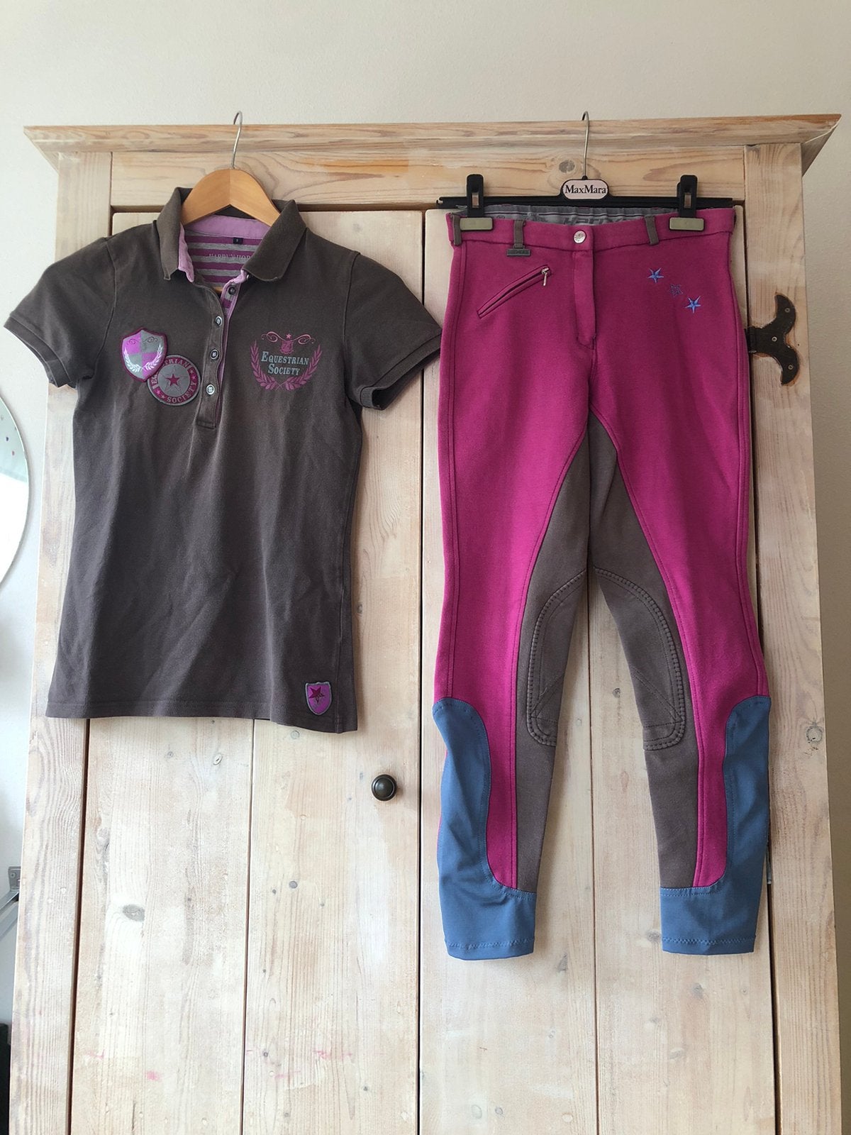 Harry Horse paardrijbroek+ poloshirt-Z.G.A.N., Ophalen of Verzenden, Zo goed als nieuw, Onderkleding