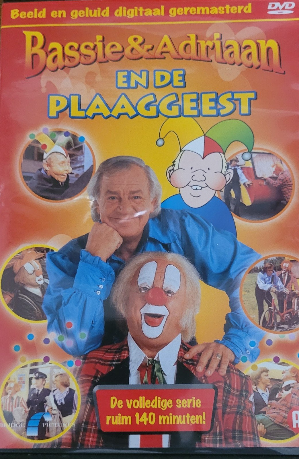 Bassie en Adriaan en de plaaggeest DVD, Cd's en Dvd's, Alle leeftijden, Ophalen of Verzenden, Gebruikt
