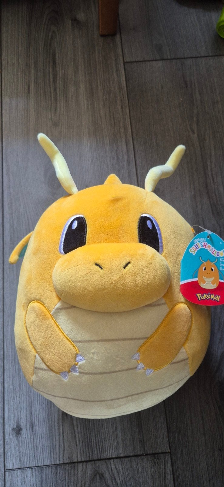 Squishmallow Pokémon Dragonite knuffel, Oranje, Overige typen, Nieuw, Ophalen of Verzenden