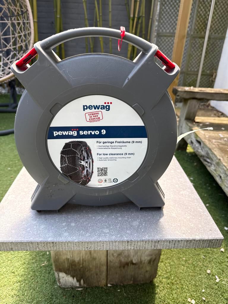 Pewag Servo 9 sneeuwkettingen (nieuw) voor bv Peugeot 3008, Auto diversen, Sneeuwkettingen, Ophalen, Nieuw