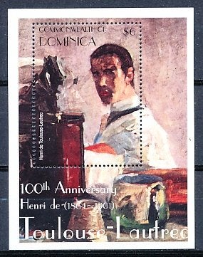 Dominica 2001 M3135 blok 426 pf., Ophalen of Verzenden, Postfris, Midden-Amerika