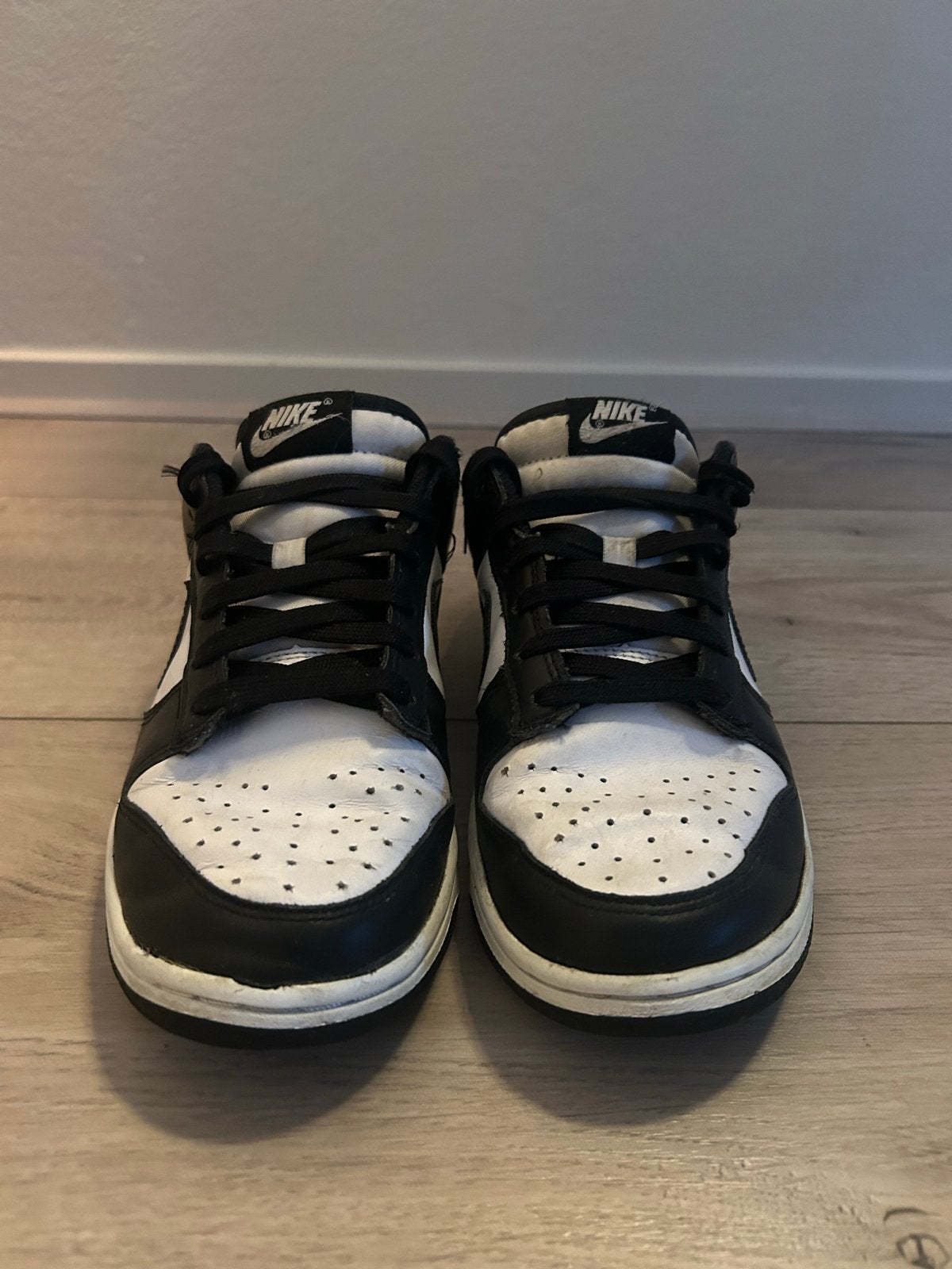 Nike Dunk Low Retro Sneakers, Ophalen of Verzenden, Gedragen, Zwart, Sneakers of Gympen