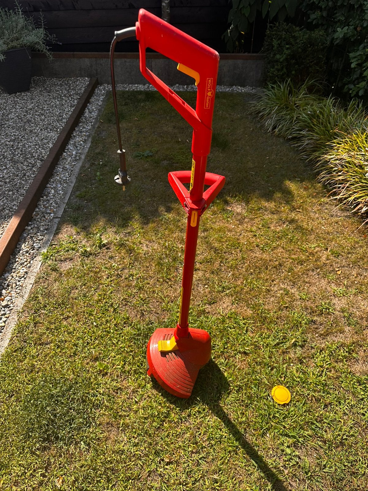 Wolf Garten grastrimmer, Tuin en Terras, Ophalen, Zo goed als nieuw, 30 tot 50 cm, Elektrisch