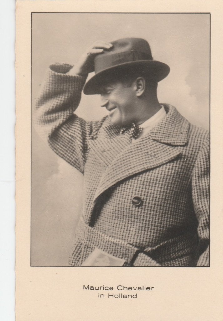 Ansichtkaart, Artiest,  Maurice Chevalier   (707), Verzamelen, Ophalen of Verzenden, 1940 tot 1960, Sterren en Beroemdheden