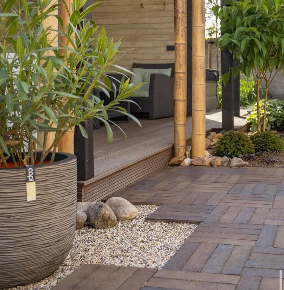Gebakken bestrating - Waaltjes - Dikformaat, Tuin en Terras, Tegels en Klinkers, Nieuw, Klinkers, Overige materialen, 10 m² of meer