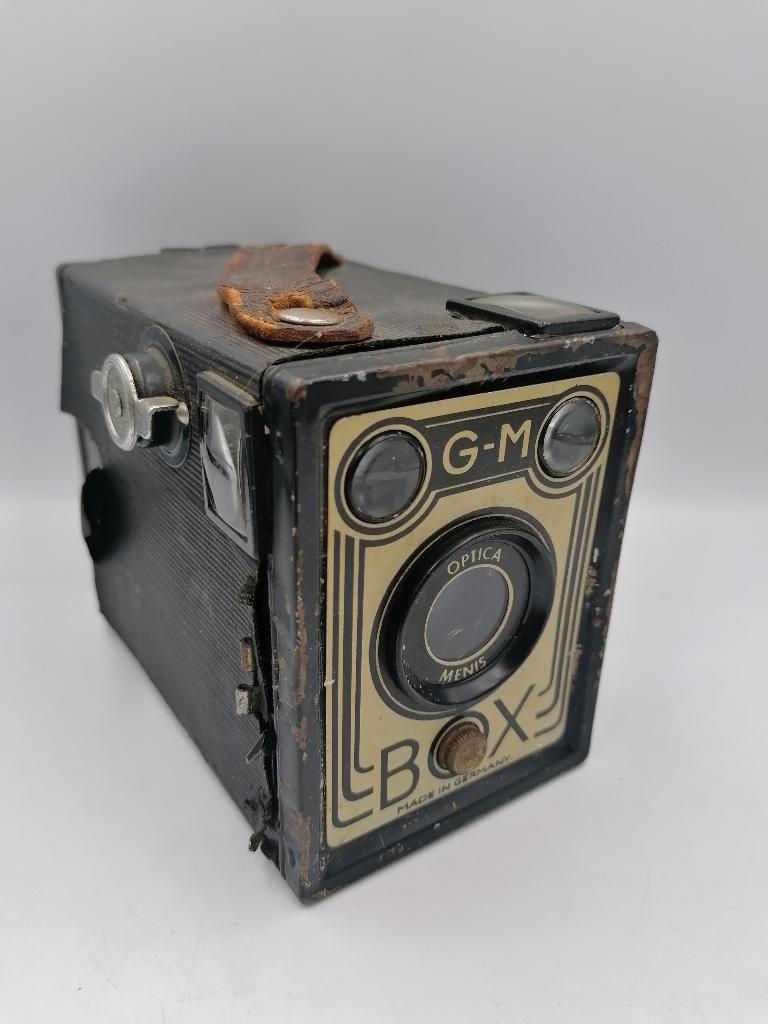 Rare vintage GM Optica Menis Box camera (vredeborch vrede), Ophalen of Verzenden, Compact, Overige Merken