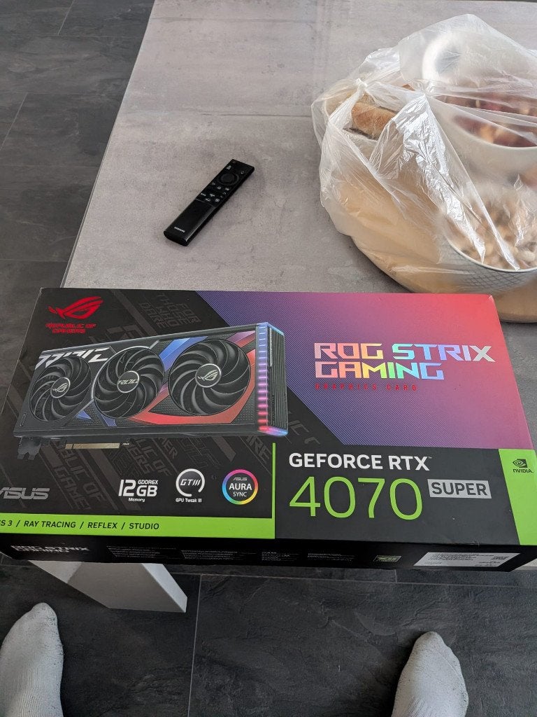 ASUS ROG Strix GeForce RTX 4070 SUPER 12GB GDDR6X OC Edition, Computers en Software, Videokaarten, GDDR6, PCI-Express 4, Ophalen of Verzenden