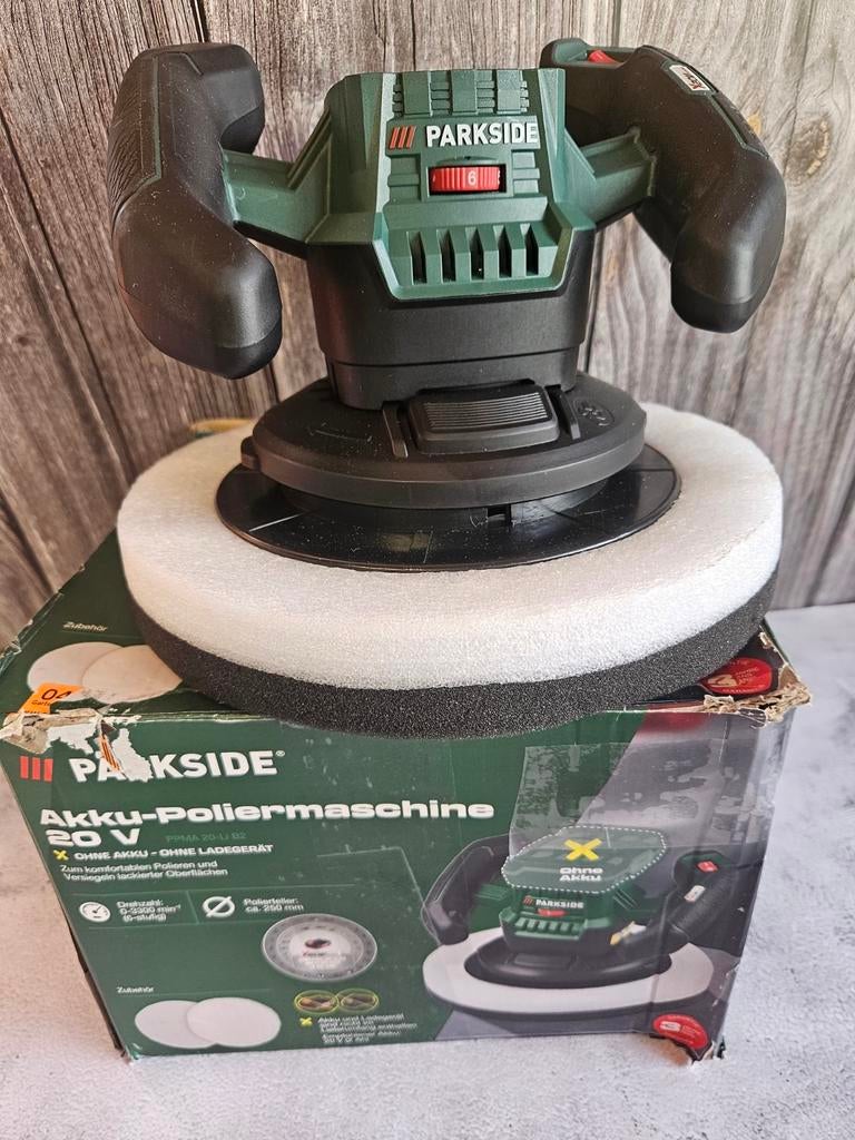 Parkside Accu Polijstmachine 20V - nieuw, Ophalen of Verzenden