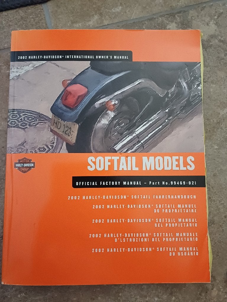 2002 softail models manual Harley Davidson, Ophalen of Verzenden, Harley-Davidson of Buell