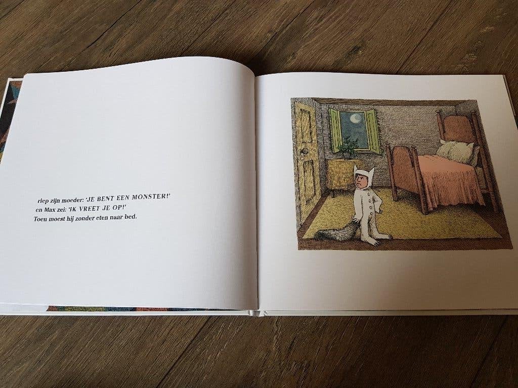 Boek : Max en de Maximonsters -- Maurice Sendak (hardcover), Ophalen of Verzenden, Gelezen, Maurice Sendak, Fictie algemeen