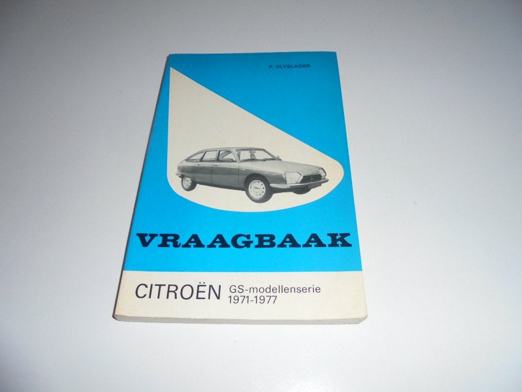 Vraagbaak Citroen GS  1971-1977, Ophalen of Verzenden