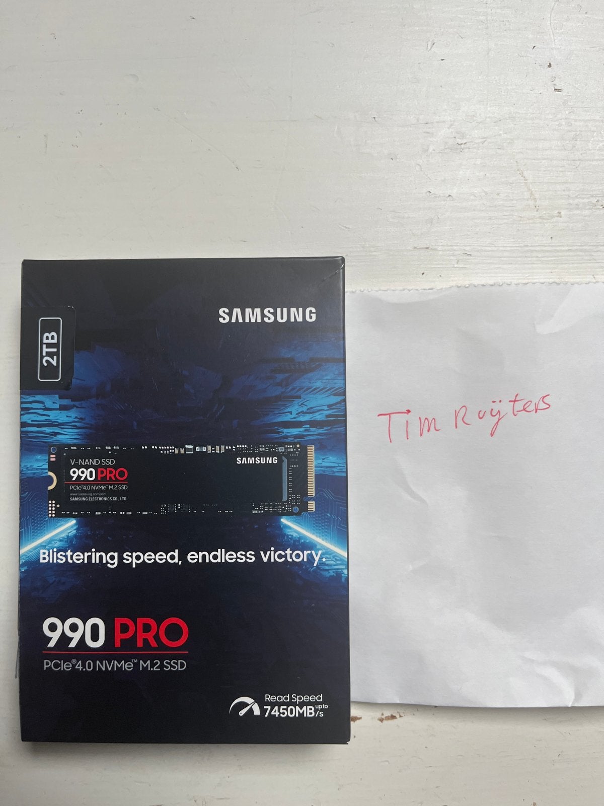 Samsung 990 Pro 2TB NVMe SSD - Nieuw en Ongebruikt, Computers en Software, Harde schijven, Intern, SSD, Nieuw, Ophalen of Verzenden