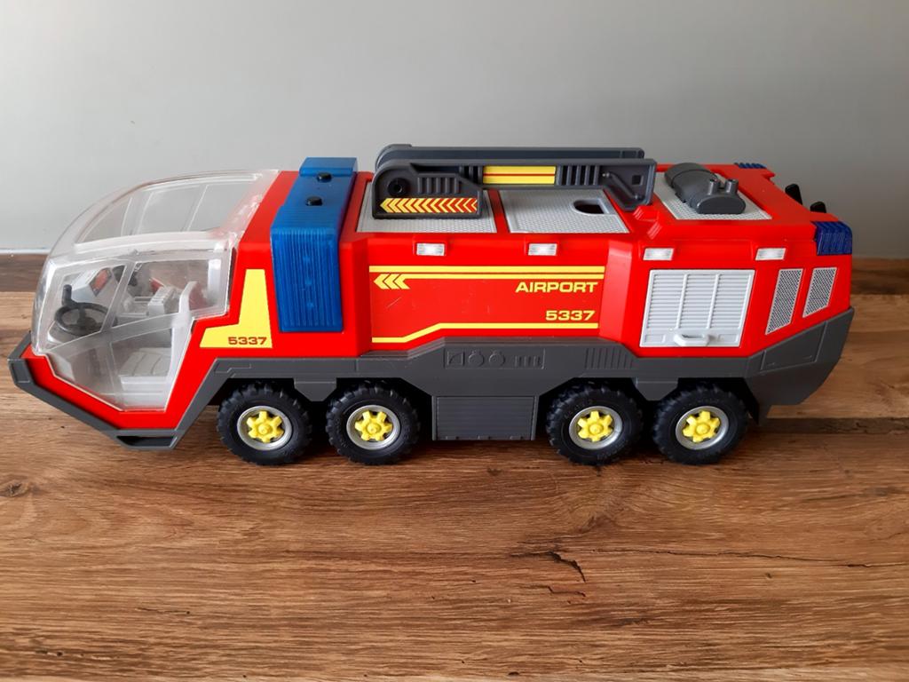 Playmobil Luchthavenbrandweer Met Licht En Geluid 5337, Ophalen of Verzenden, Gebruikt