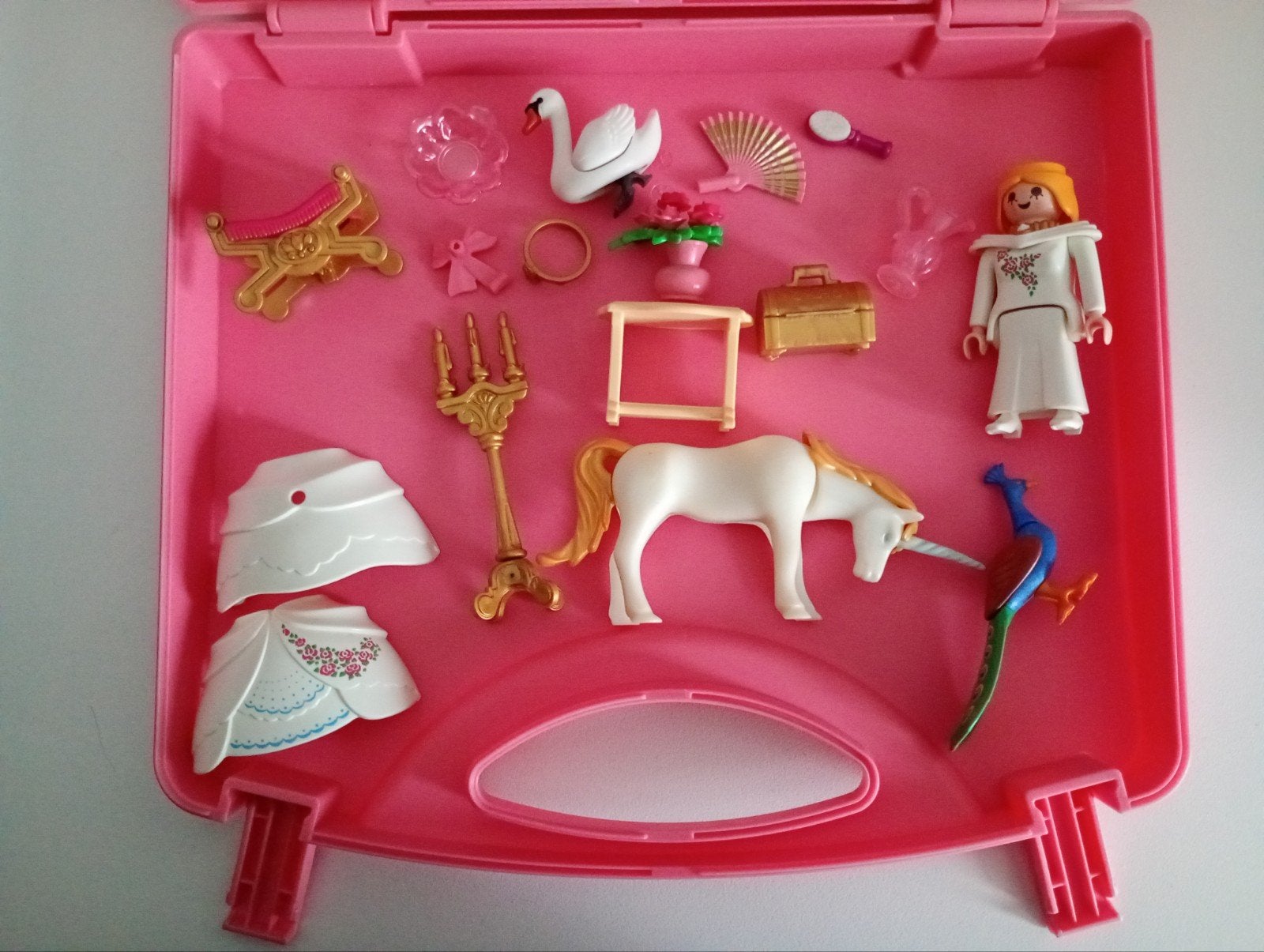 Playmobil roze koffer prinses 5892, Complete set, Overige typen, Ophalen of Verzenden, Zo goed als nieuw