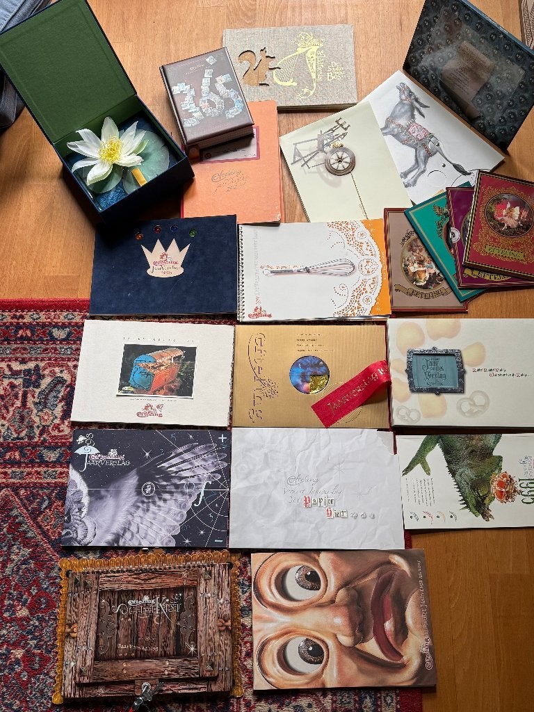 efteling jaarverslagen met het echte efteling gevoel!, Boeken, Nieuw, Diverse auteurs, Ophalen of Verzenden, Overige onderwerpen