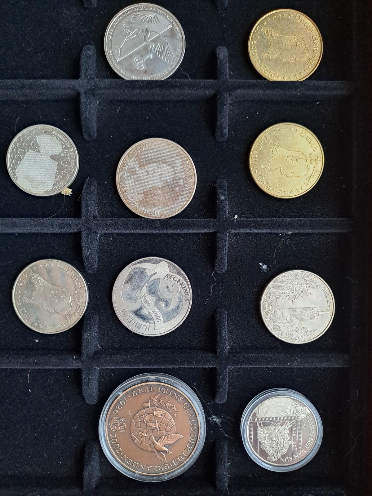 Verzameling Nederlandse herdenkingsmunten, Postzegels en Munten, Ophalen of Verzenden, Koningin Beatrix