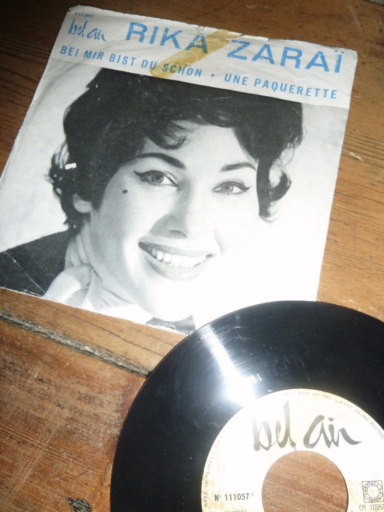 RIKA ZARAI bei mir bist du schon 1962 zeldzaam, Ophalen of Verzenden, Zo goed als nieuw, Pop