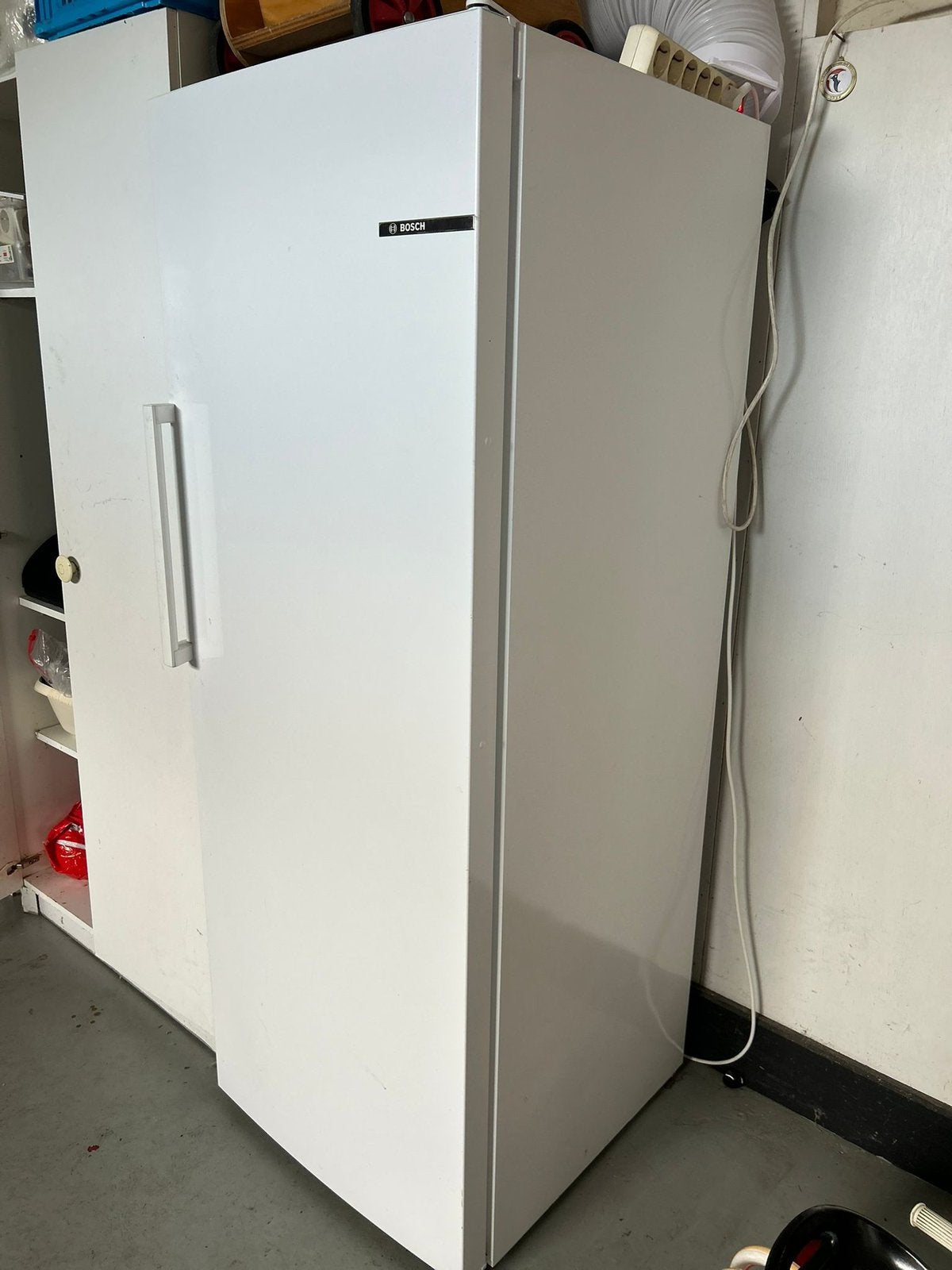 Bosch vriezer GSN29VWEP, Witgoed en Apparatuur, Minder dan 60 cm, 160 cm of meer, Zo goed als nieuw, Vrijstaand