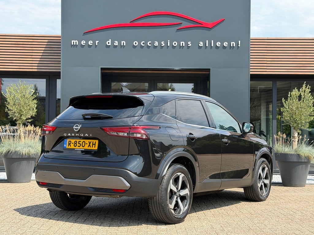 Nissan QASHQAI DIG-T 140 N-Connecta Pano-360 camera, Auto's, Gebruikt, 700 kg, Zwart, Origineel Nederlands