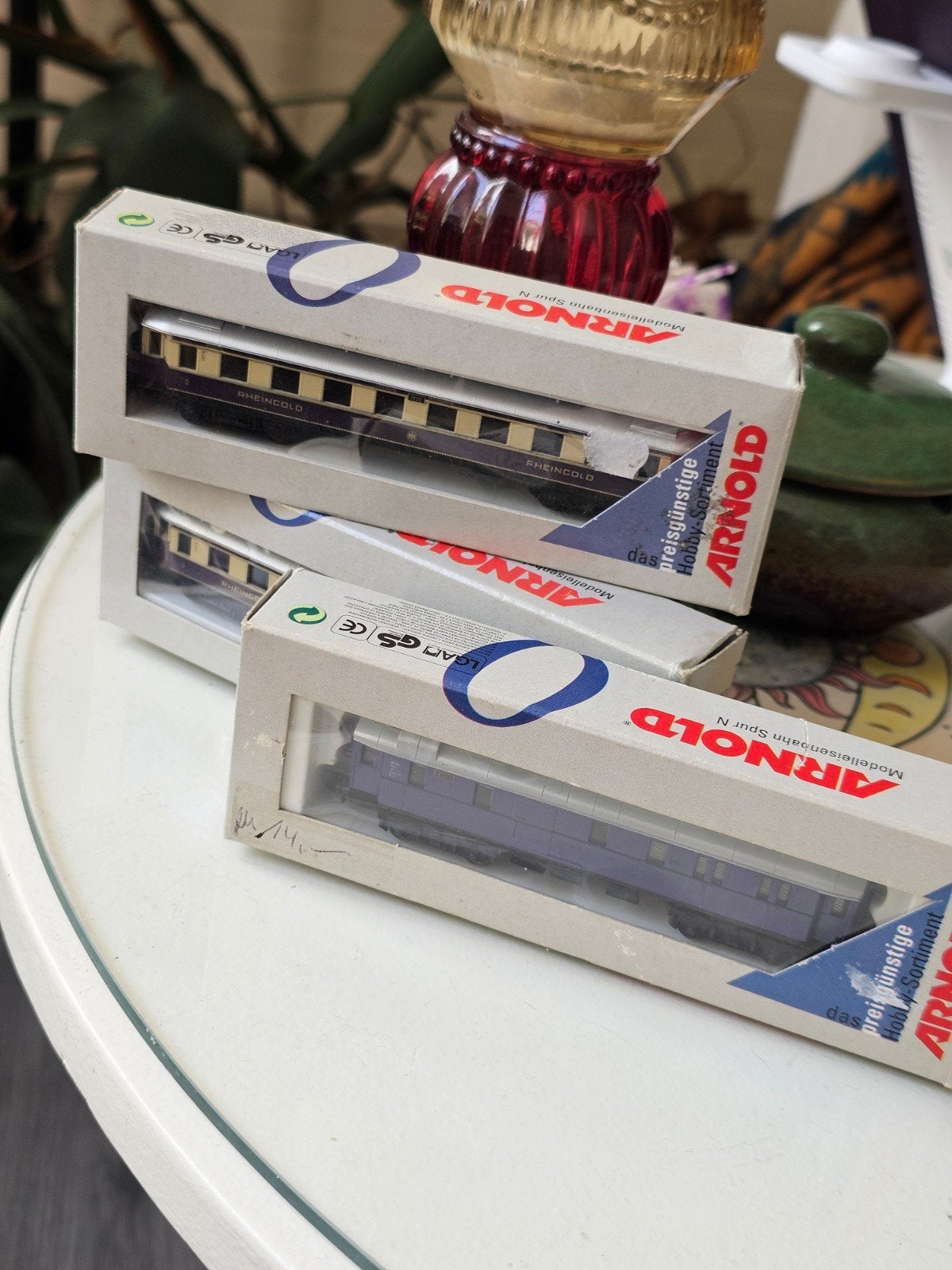 Arnold N "Rheingold" 5801, 5802 en 5803 wagonset, Arnold, Gebruikt, Gelijkstroom, Wagon