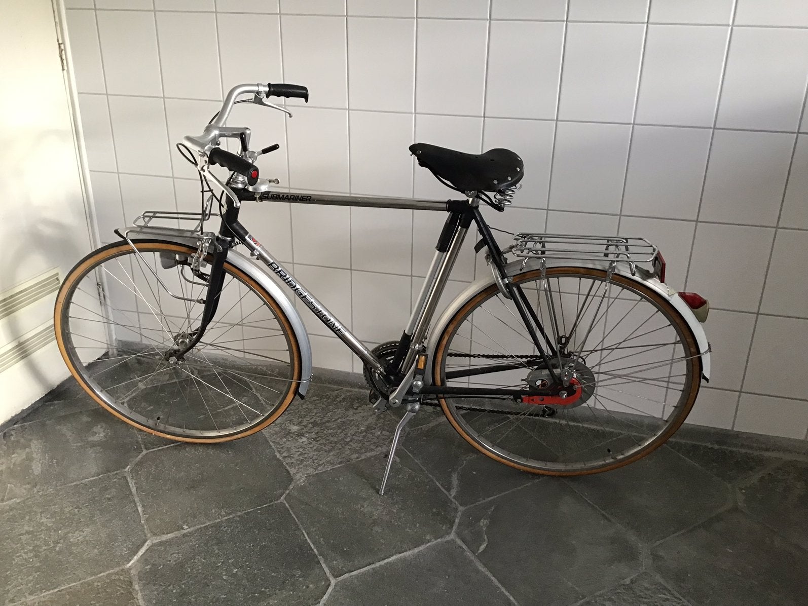 Klassieke Bridestone heren fiets ., Fietsen en Brommers, Fietsen | Oldtimers, Ophalen, Jaren '60 of nieuwer