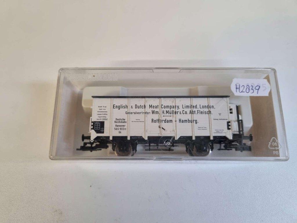 Fleischmann 83 5348 - Koelwagen "Rotterdam-Hamburg" v/d DRG, Gelijkstroom, Fleischmann, Wagon, Ophalen of Verzenden