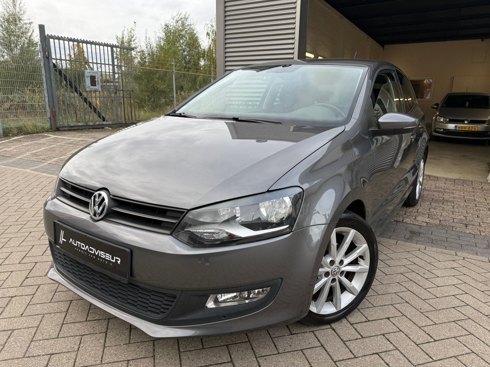 Volkswagen Polo 1.4 FSI 16V 2011 3D|Apk|Pdc|Stoelverw|Cruise, Auto's, Voorwielaandrijving, Zwart, 4 cilinders, Bedrijf