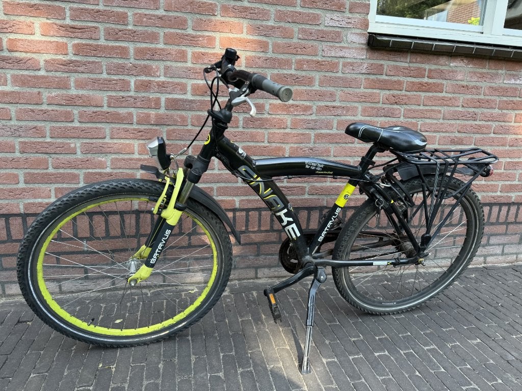 Batavus snake 26 inch fiets, Terugtraprem, Gebruikt, Versnellingen, Batavus