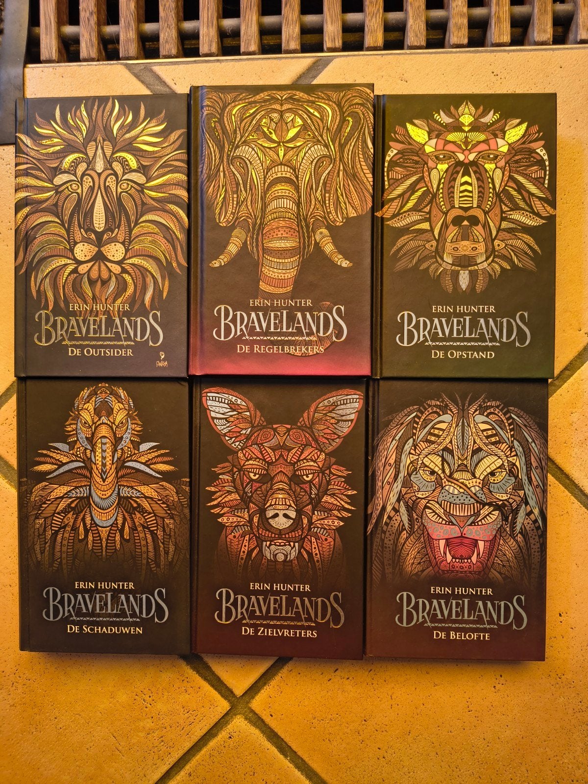 Bravelands Serie 1 - Complete set (6 boeken), Boeken, Ophalen of Verzenden, Zo goed als nieuw