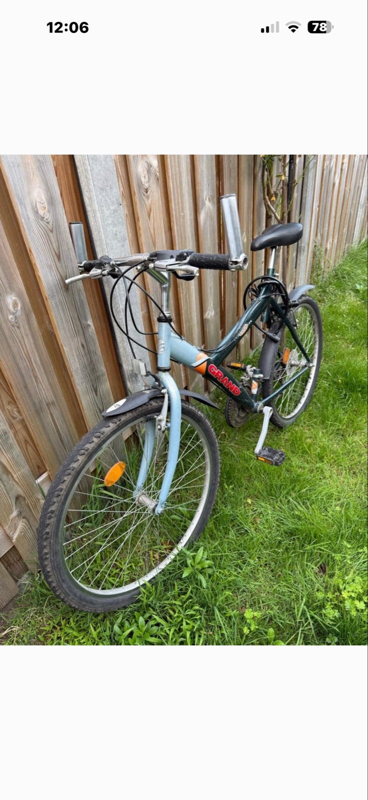 Grand Mountainbike - Gebruikt,, Fietsen en Brommers, Gebruikt, Geen vering, 53 tot 57 cm, Ophalen