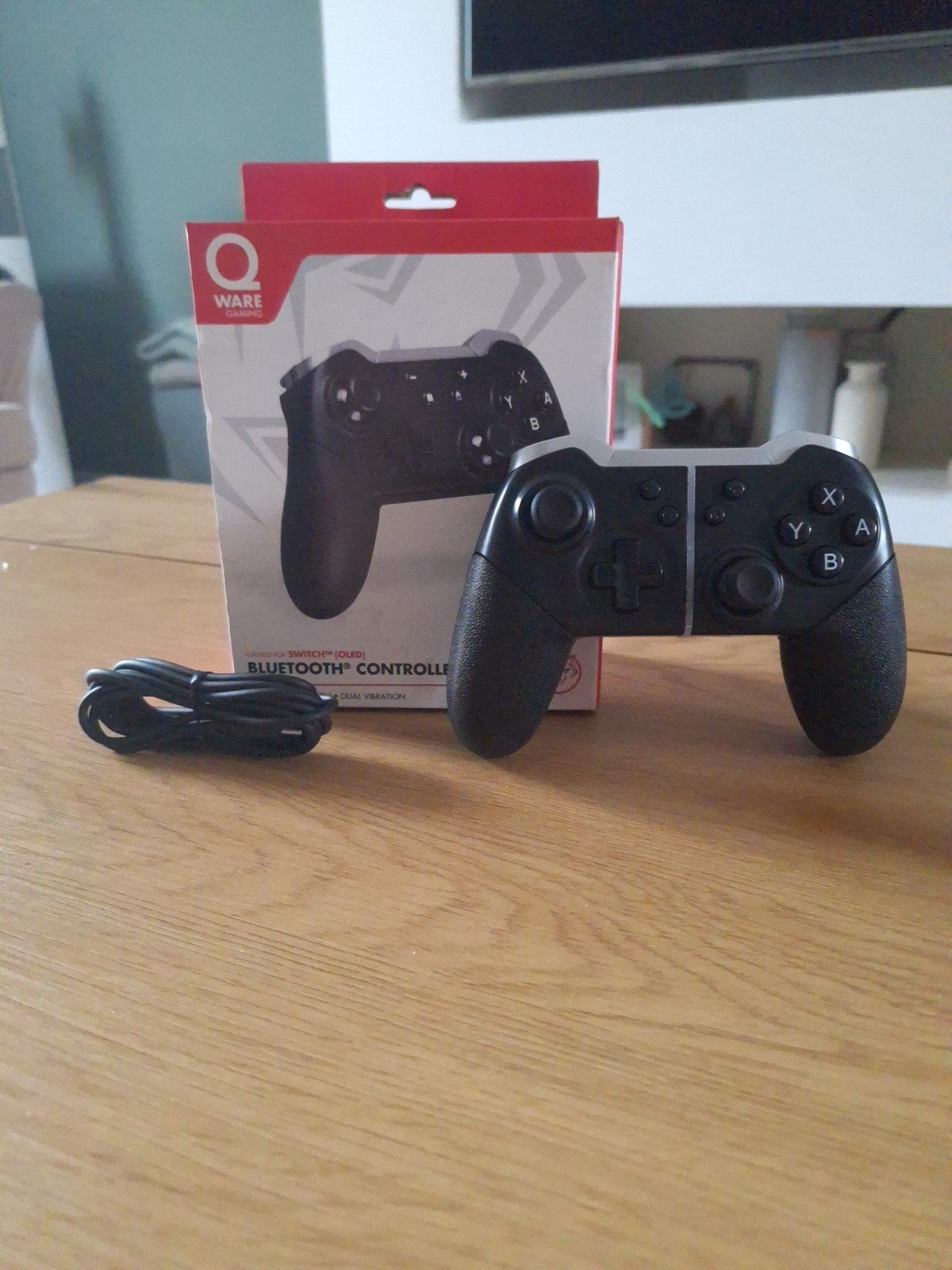 Qware Gaming Bluetooth Controller voor Nintendo Switch, Ophalen of Verzenden, Zo goed als nieuw, Met 1 controller, Switch OLED